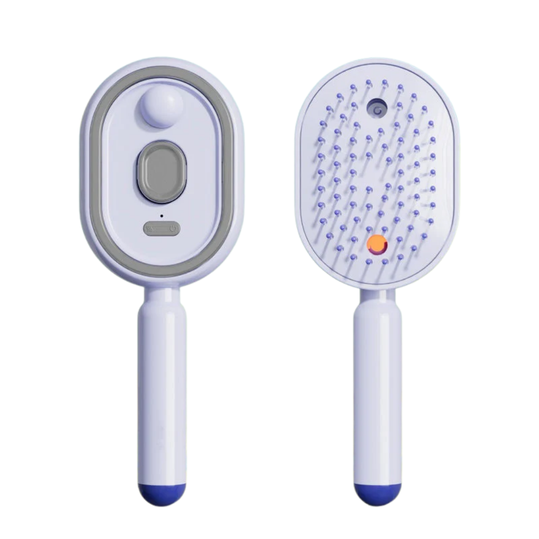 SilkFlow ScalpBrush™ | Salonflot Hår og Afslappende Hovedbundsmassage ved Hver Børstning