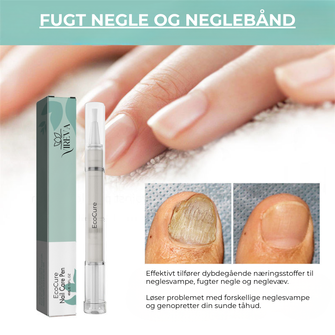 EcoCure™ Negleplejepen | Få stærke, smukke negle – helt naturligt!