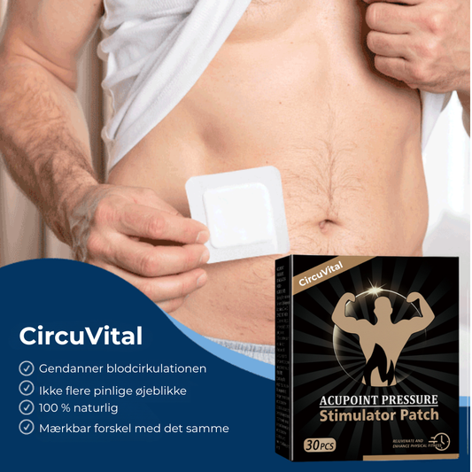 CircuVital™ | Den behandler pinlige erektionsproblemer uden Viagra – og genopretter blodcirkulationen på kun 4 dage