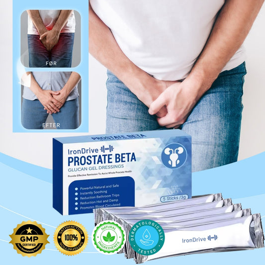 🔥 IronDrive™ Performance & Prostate Care Gel