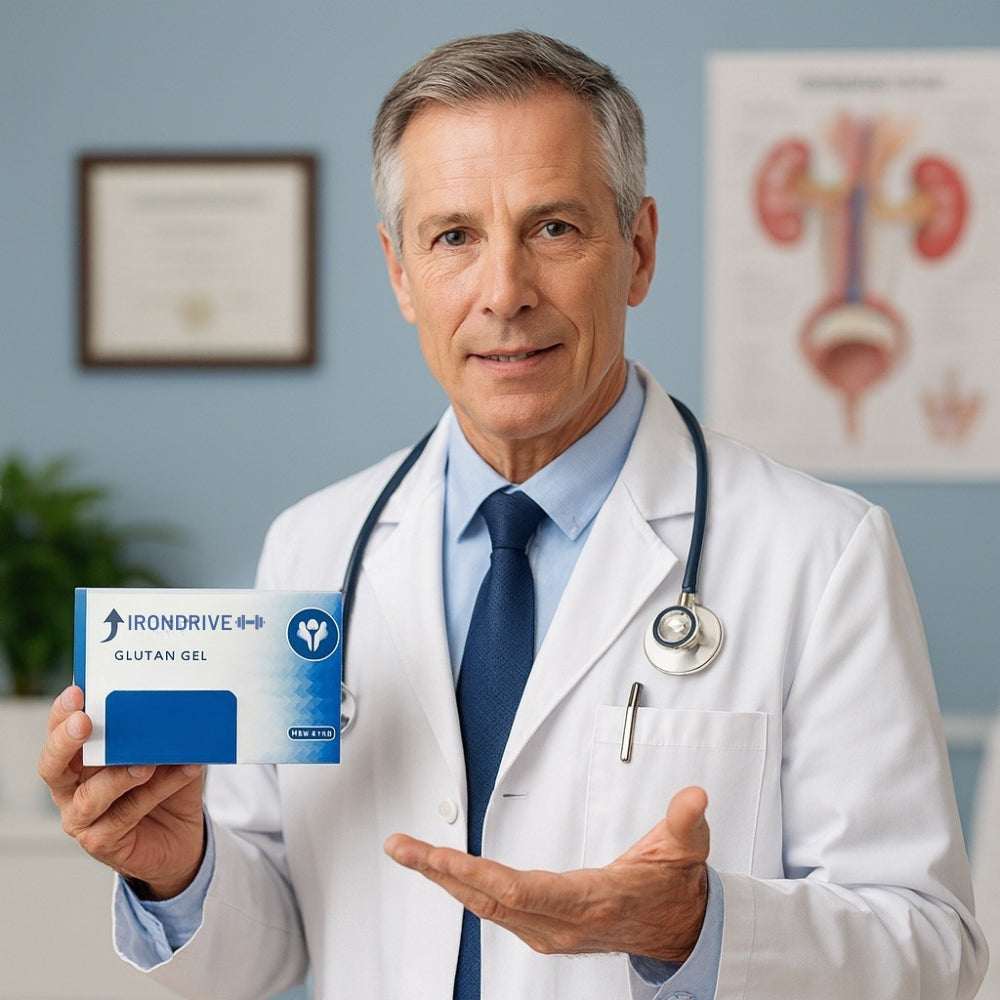 🔥 IronDrive™ Performance & Prostate Care Gel