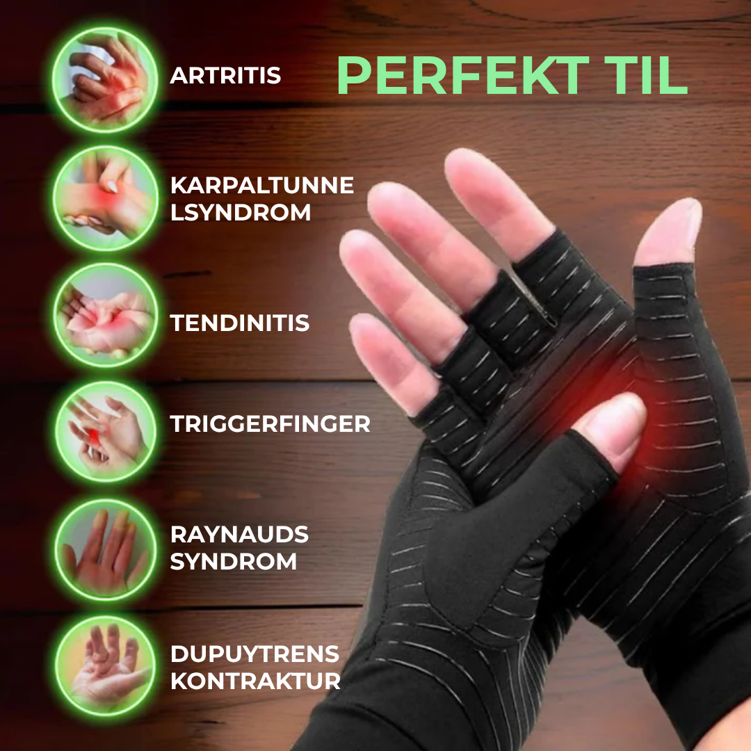 OrthoHænder™ | Terapeutiske Handsker til Smertelindring