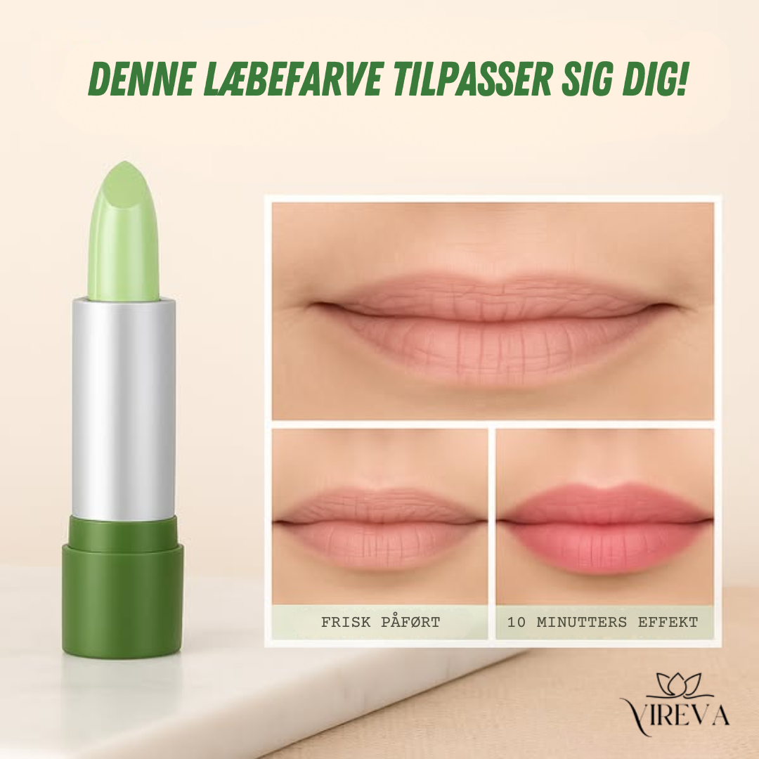 LæbeLind™ | Magisk Farveskift & Silkebløde Læber med Aloe Vera