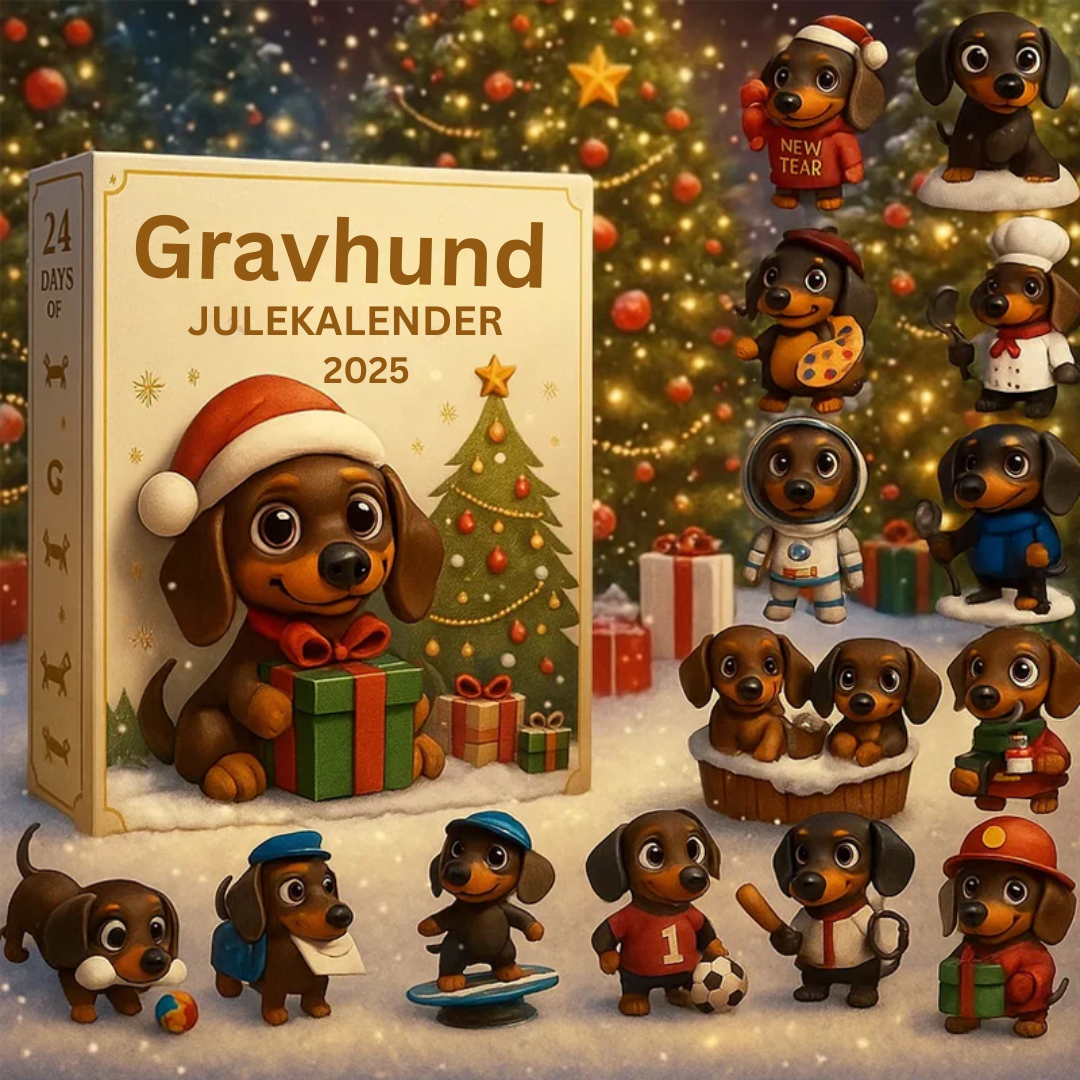 PoteJulen™ Julekalender 2025 🎄 – 24 dage med små julemirakler 🐾✨