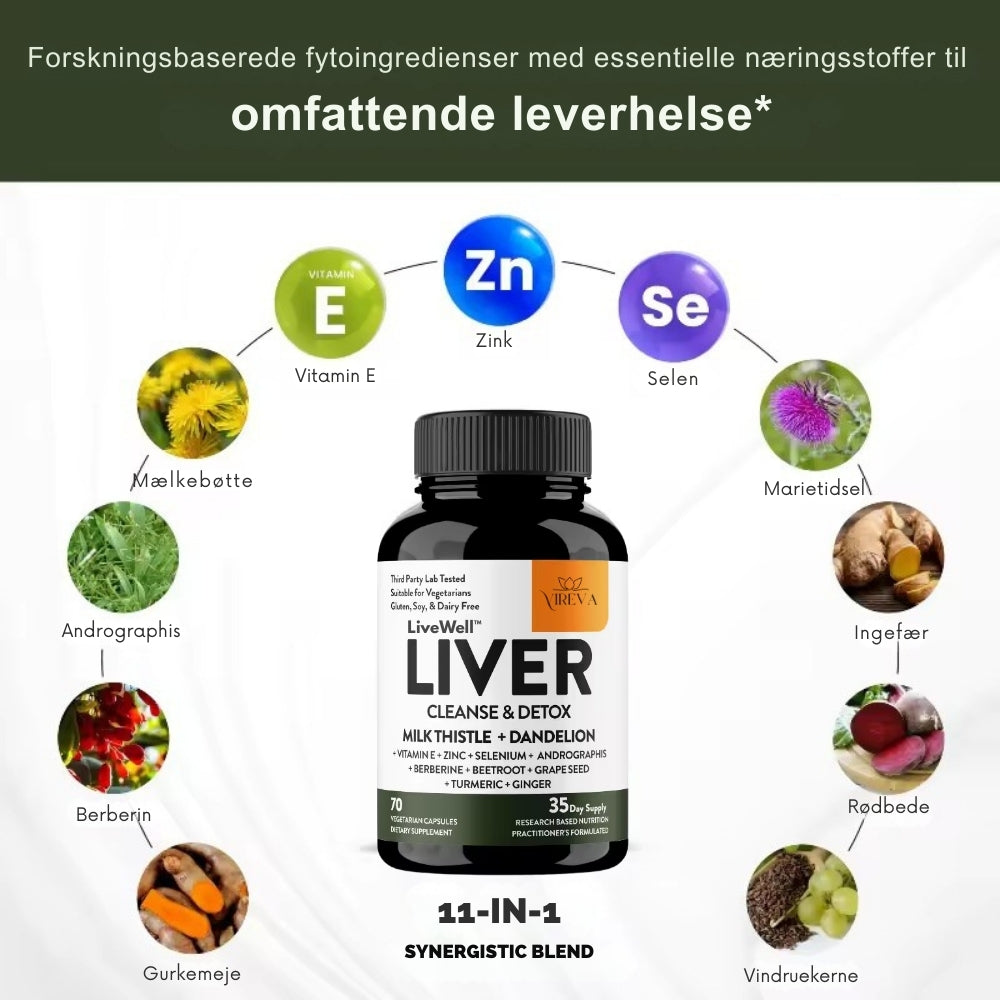 LiveWell™ Guard – Styrk og rens din lever på 7 dage