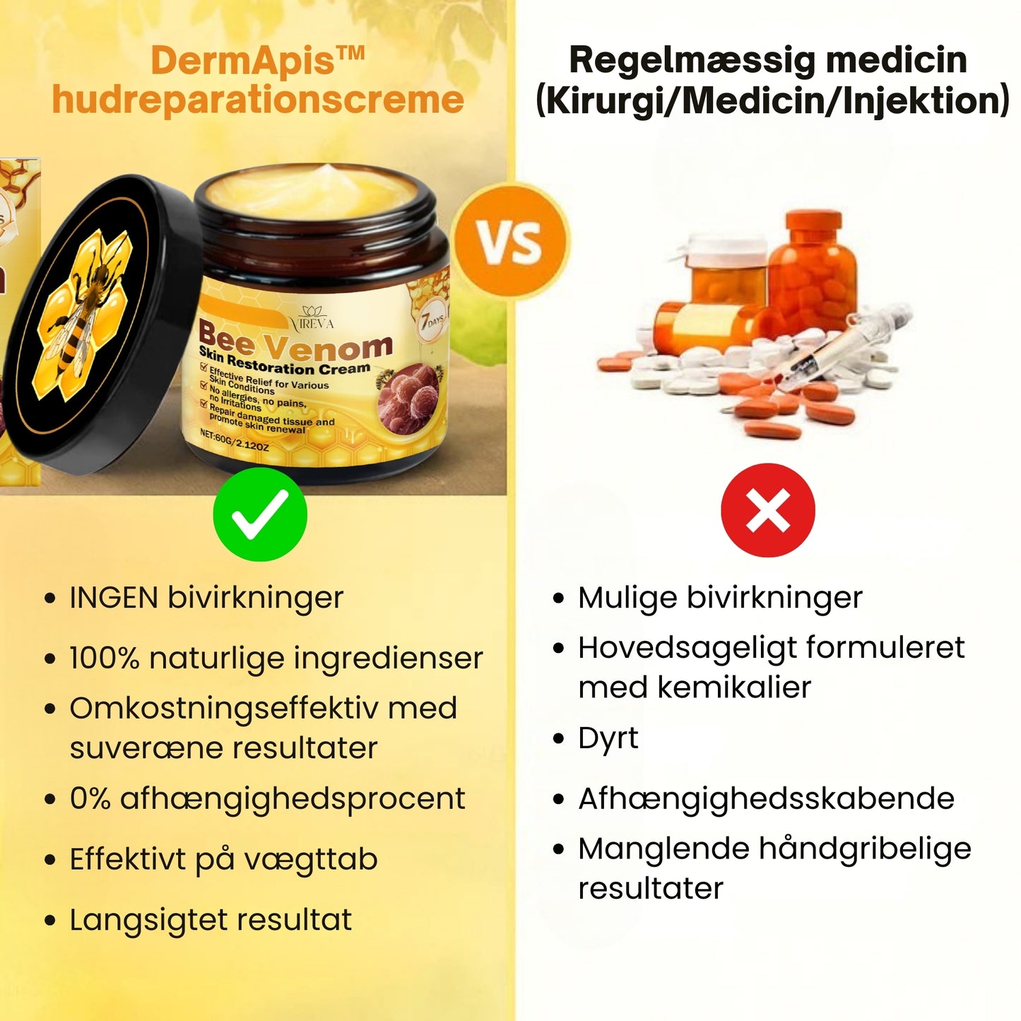 DermApis™ Hudreparerende Creme – Naturlig lindring stærkere hud