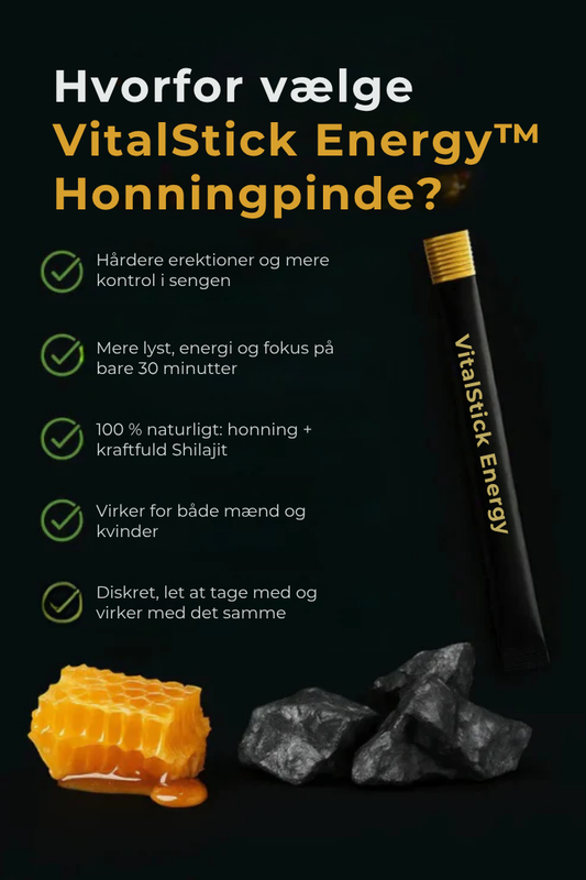 VitalStick Energy™ – Naturlig Energi & Lidenskab på Pind