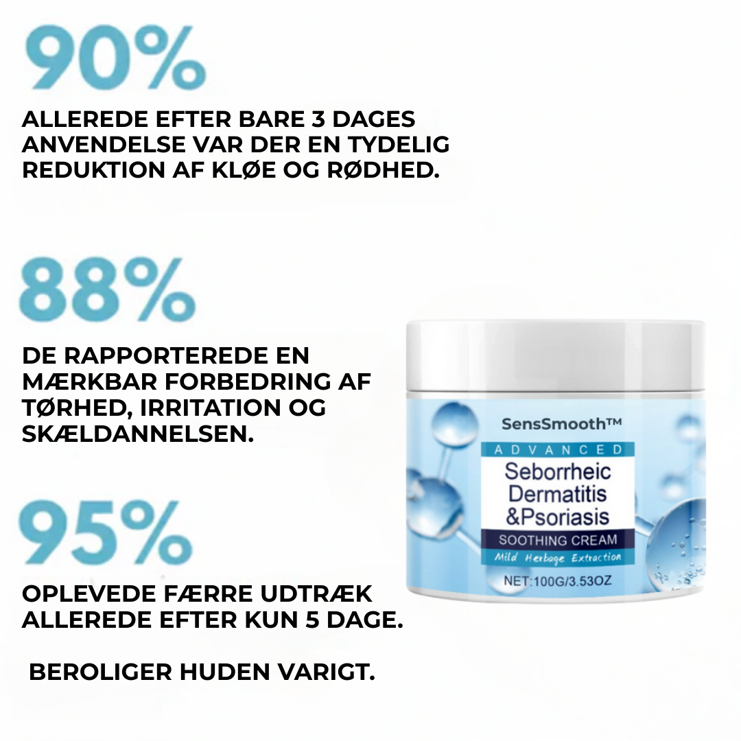 SensSmooth™ Cream | Berolig din hud på få dage 🌿✨