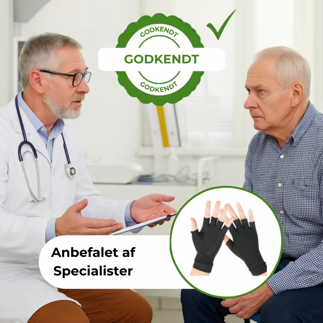 OrthoHænder™ | Terapeutiske Handsker til Smertelindring