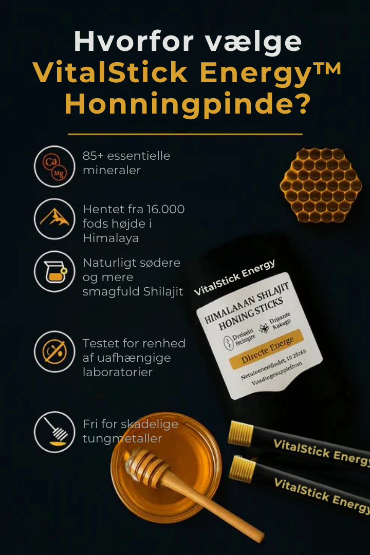 VitalStick Energy™ – Naturlig Energi & Lidenskab på Pind