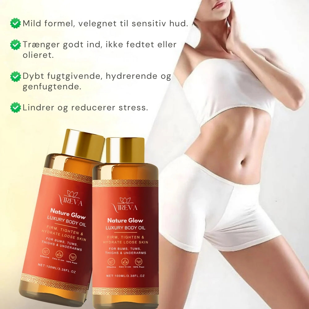 NatureGlow™ – Olie der strammer huden på kun 24 timer 🌸