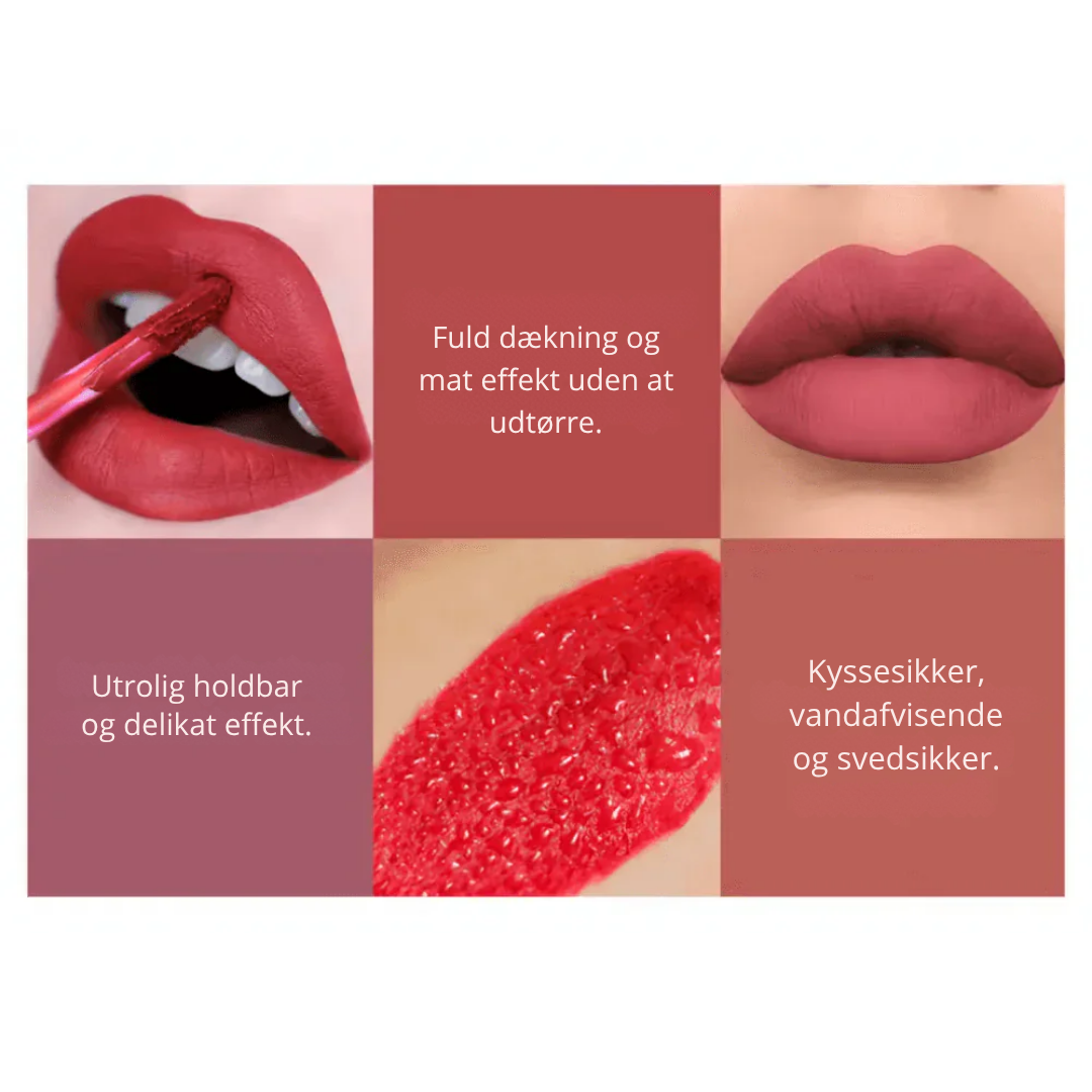 LæbeLyst™ | Den perfekte matte læbestift, der holder hele dagen