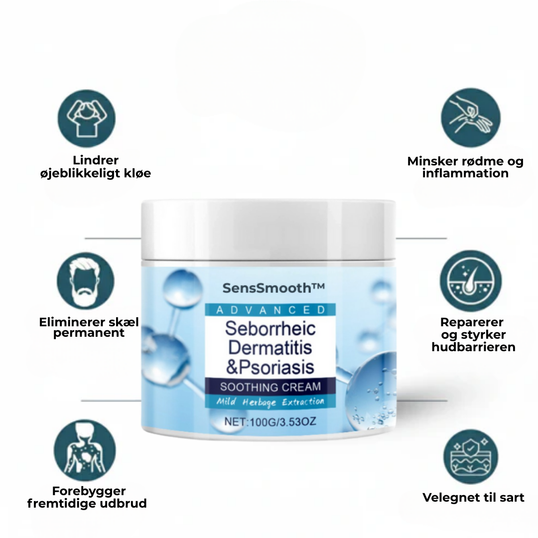 SensSmooth™ Cream | Berolig din hud på få dage 🌿✨