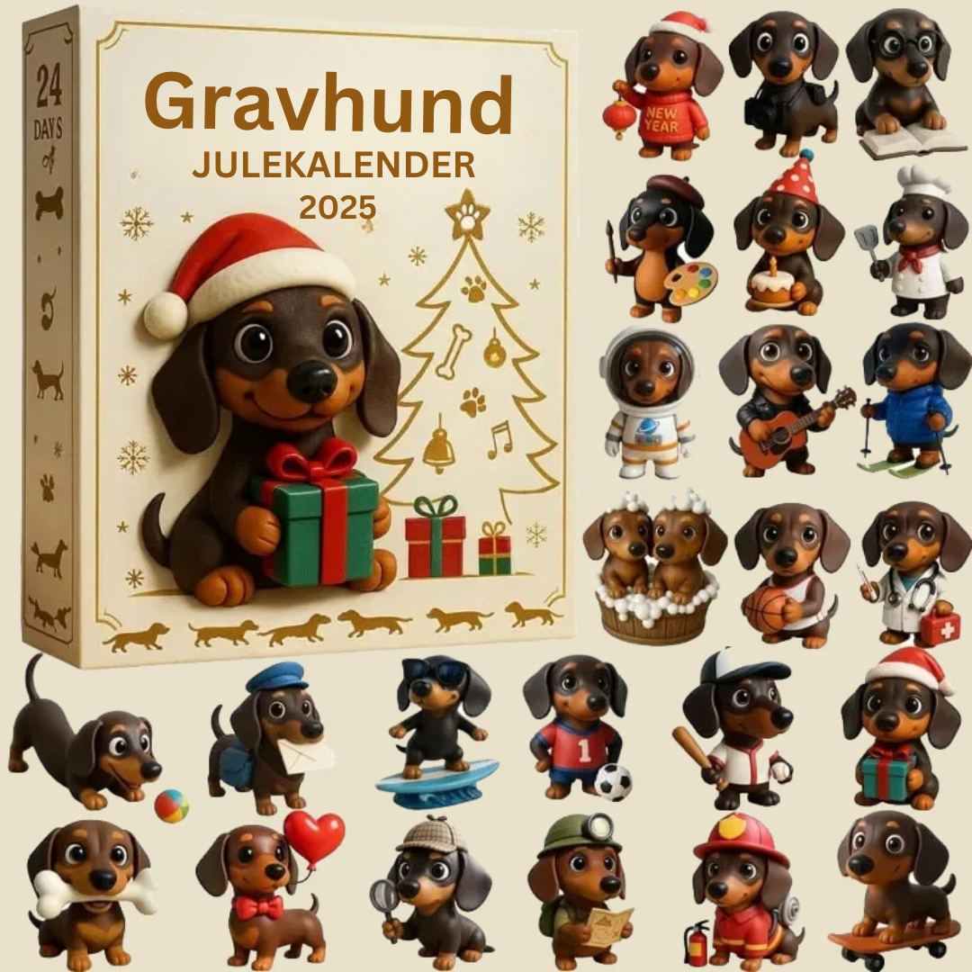 PoteJulen™ Julekalender 2025 🎄 – 24 dage med små julemirakler 🐾✨