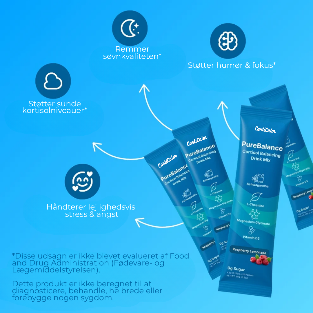 CortiCalm™ Mix | Cortisol-balancerende Drikkemix