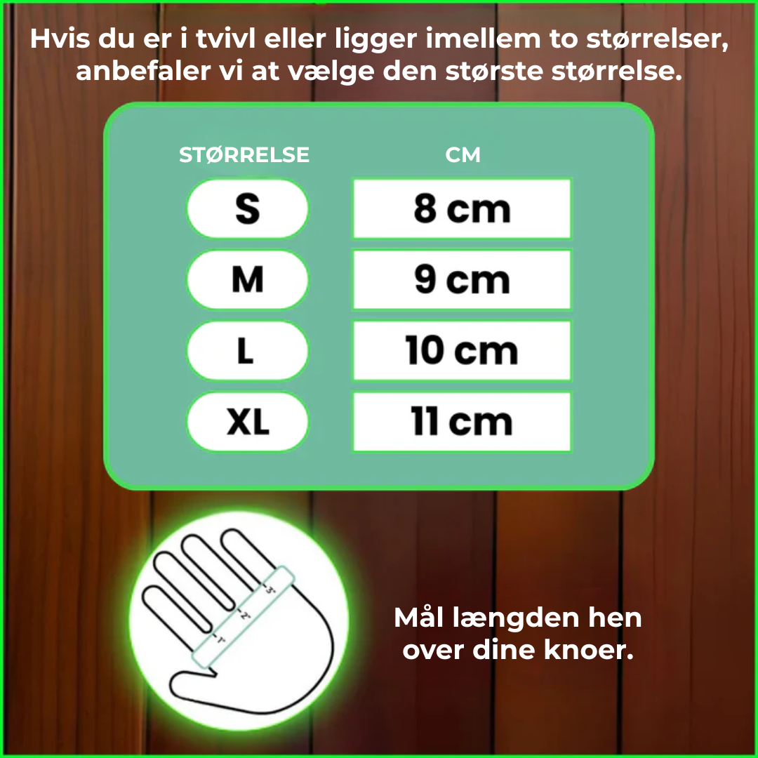 OrthoHænder™ | Terapeutiske Handsker til Smertelindring