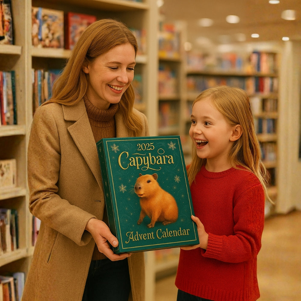 CapyJul™ Julekalender – 24 Magiske Decemberdage med Søde Capy-figurer!