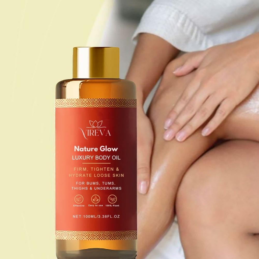 NatureGlow™ – Olie der strammer huden på kun 24 timer 🌸