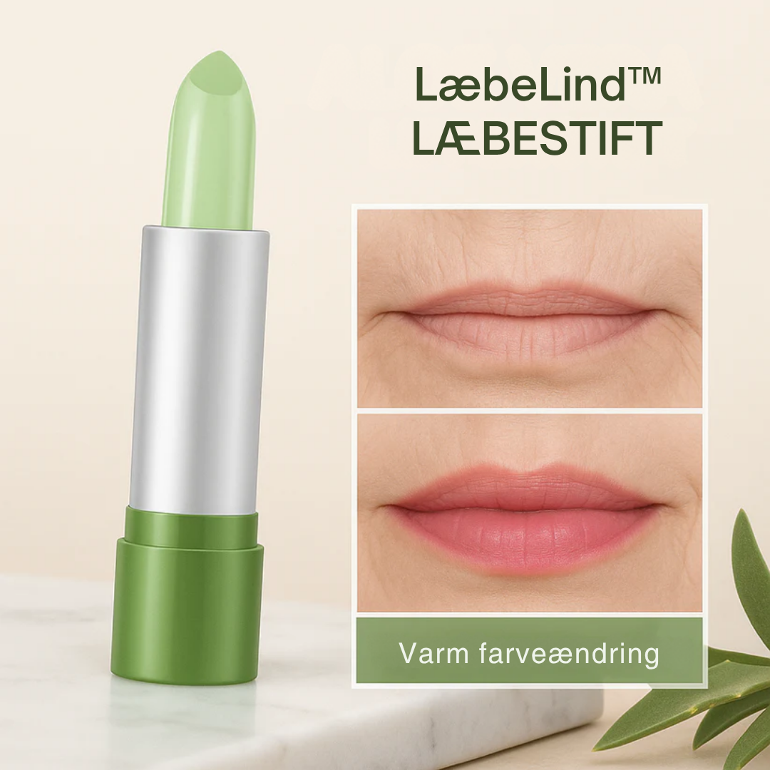 LæbeLind™ | Magisk Farveskift & Silkebløde Læber med Aloe Vera