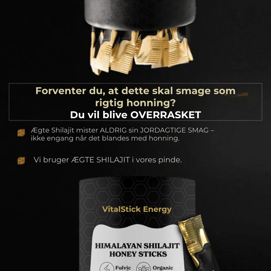 VitalStick Energy™ – Naturlig Energi & Lidenskab på Pind