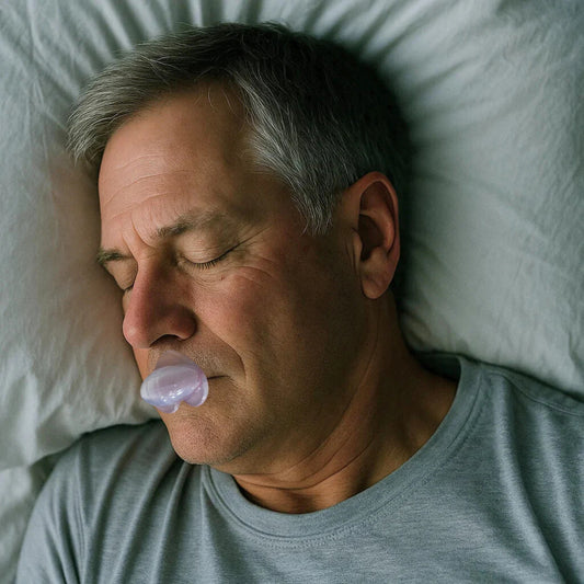 SnoreFree™ Søvnhjælp – Stilhed i soveværelset fra første nat 💤