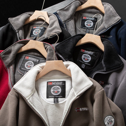 Unisex dobbeltlags vatteret fleecejakke | Den mest alsidige fleece denne sæson