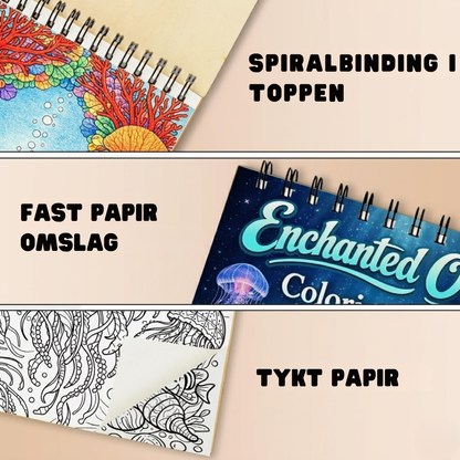 RoFlow Coloring™ | Slip væk fra stress og find indre ro gennem kreativ farvelægning