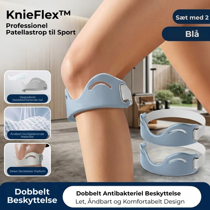 KnieFlex™ | Stabil knæstøtte, der hjælper dig med at gå, løbe og bevæge dig med mere selvtillid