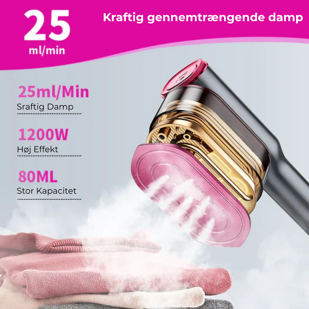 VapoPress™ Steam Iron | Krølfri stil på få sekunder – når som helst, hvor som helst