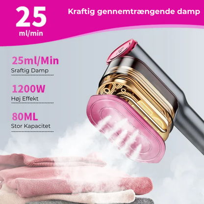 VapoPress™ Steam Iron | Krølfri stil på få sekunder – når som helst, hvor som helst