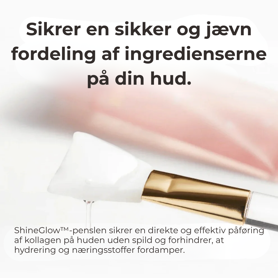 ShineGlow™ Collagen Mask | Viral koreansk natmaske