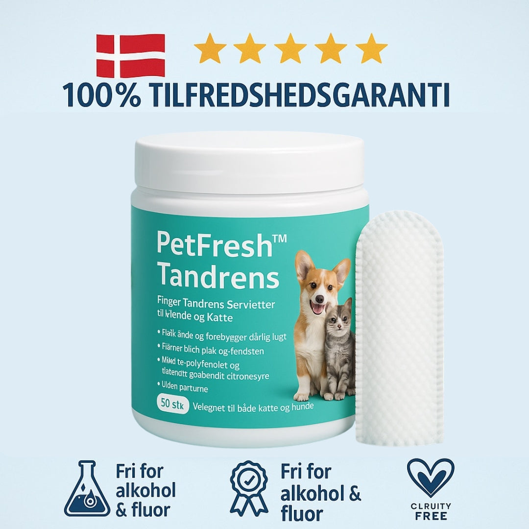 PetFresh™ Tandrens - Beskytter mod tandproblemer