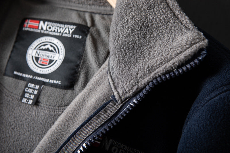 Unisex dobbeltlags vatteret fleecejakke | Den mest alsidige fleece denne sæson