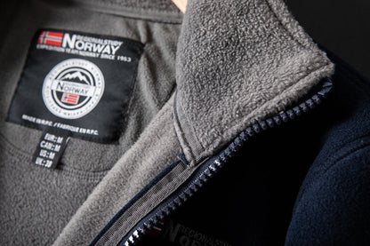 Unisex dobbeltlags vatteret fleecejakke | Den mest alsidige fleece denne sæson