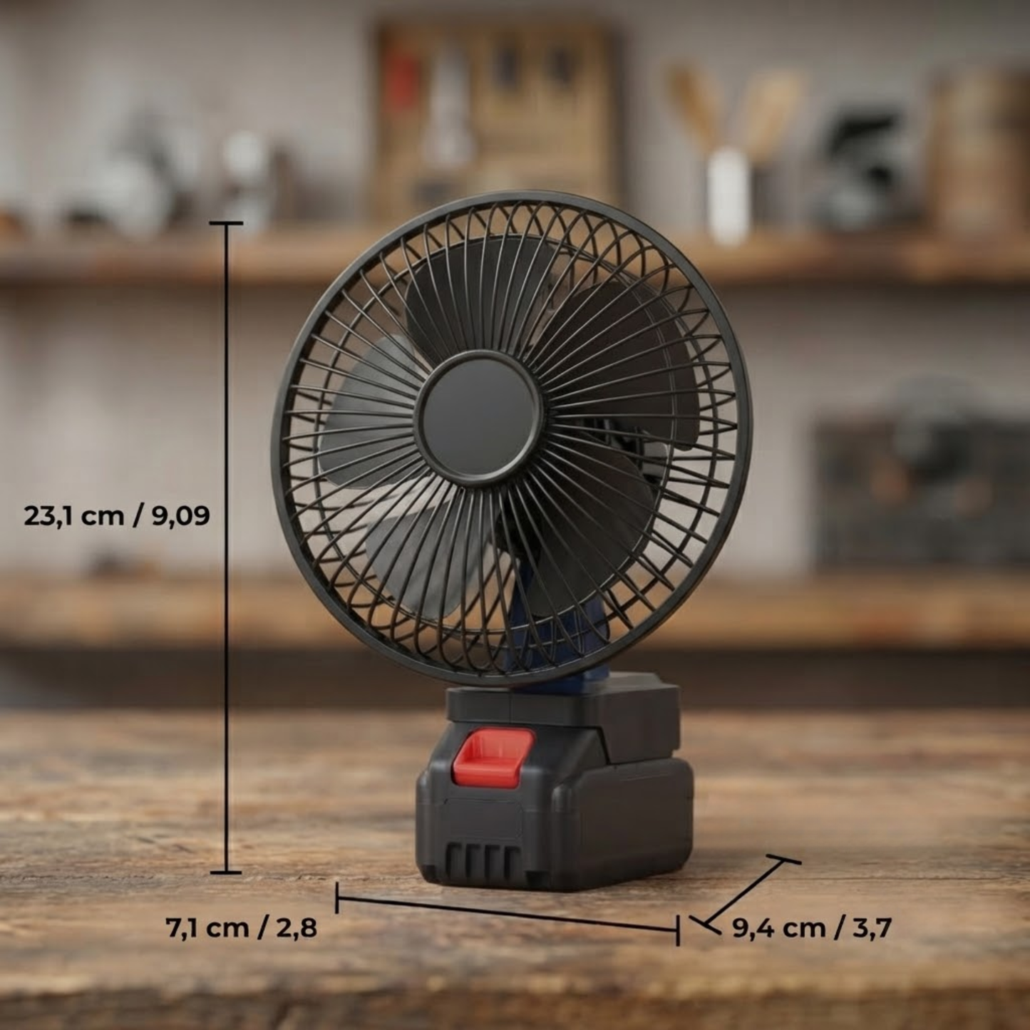 PowerBreeze™ | Kraftig Køling Uden Ledning