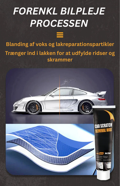 Helt ny formel RidseVæk™ | Sig Farvel til Ridser og Hej til Skinnende Lak!