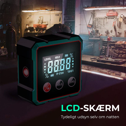 VinkelScan™ | Magnetisk digital vinkelmåler med avanceret elektronisk laser