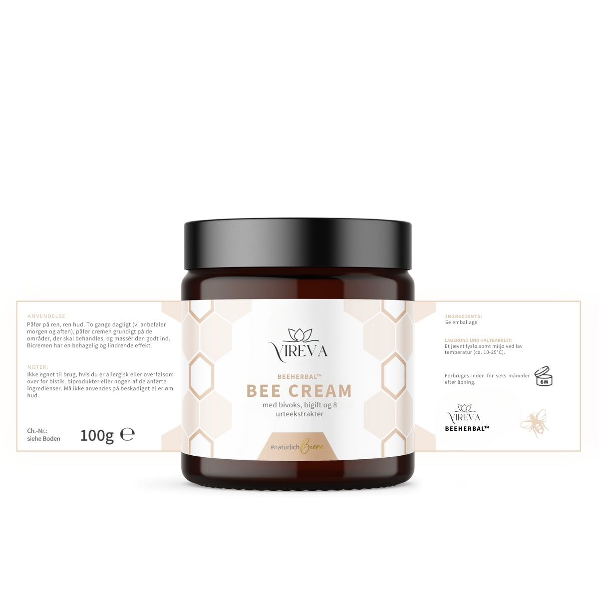 BeeHerbal™ Bee Cream– Naturlig Lindring til Hudirritationer