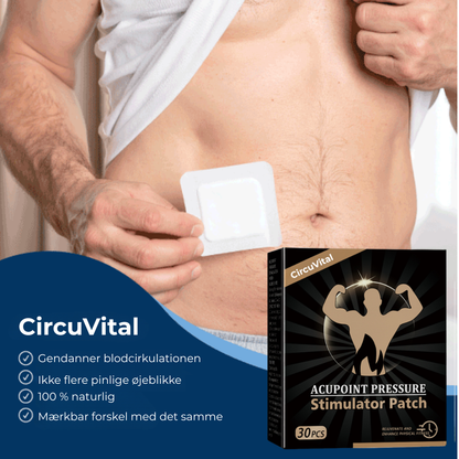 CircuVital™ | Den behandler pinlige erektionsproblemer uden Viagra – og genopretter blodcirkulationen på kun 4 dage