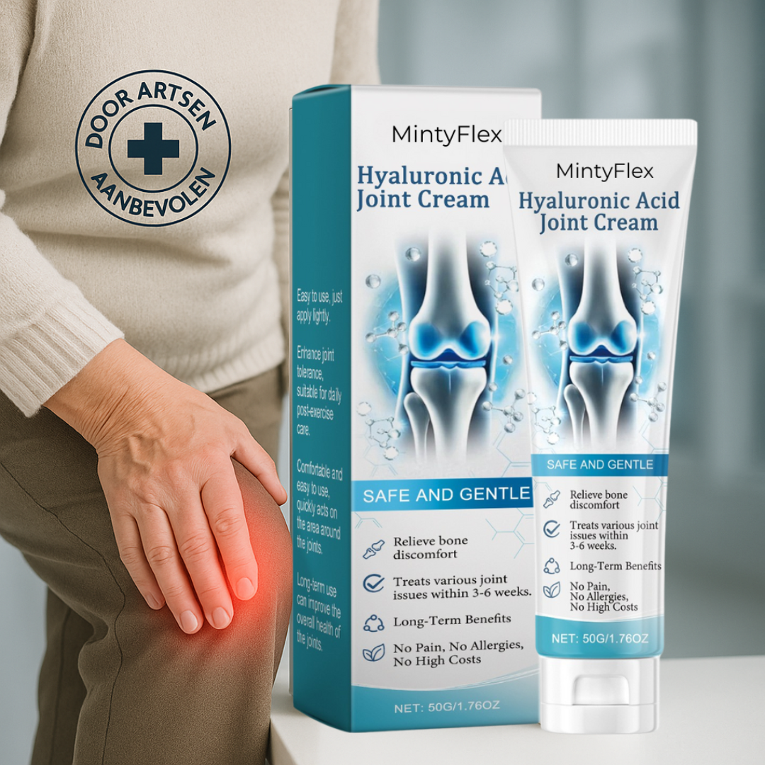 MintyFlex™ Creme til lindring af led | Den naturlige vej til smertelindring og fleksibilitet