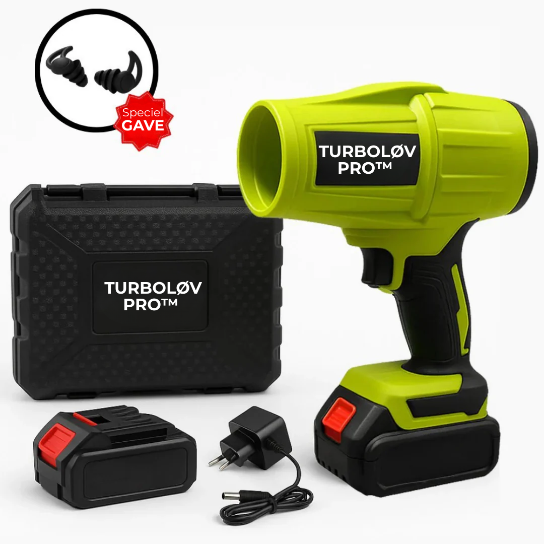 TurboLøv Pro™ | Nem og Effektiv Rengøring til Haven, Garagen og Terrassen