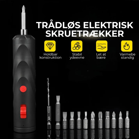 KraftSkru™ | Trådløs elektrisk skruetrækker succes
