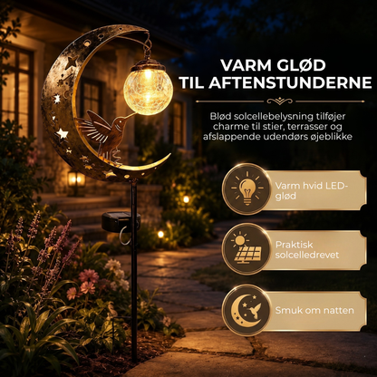 LunaHavn™ Solcellelampe – Skab Eventyrlig Stemning i Din Have