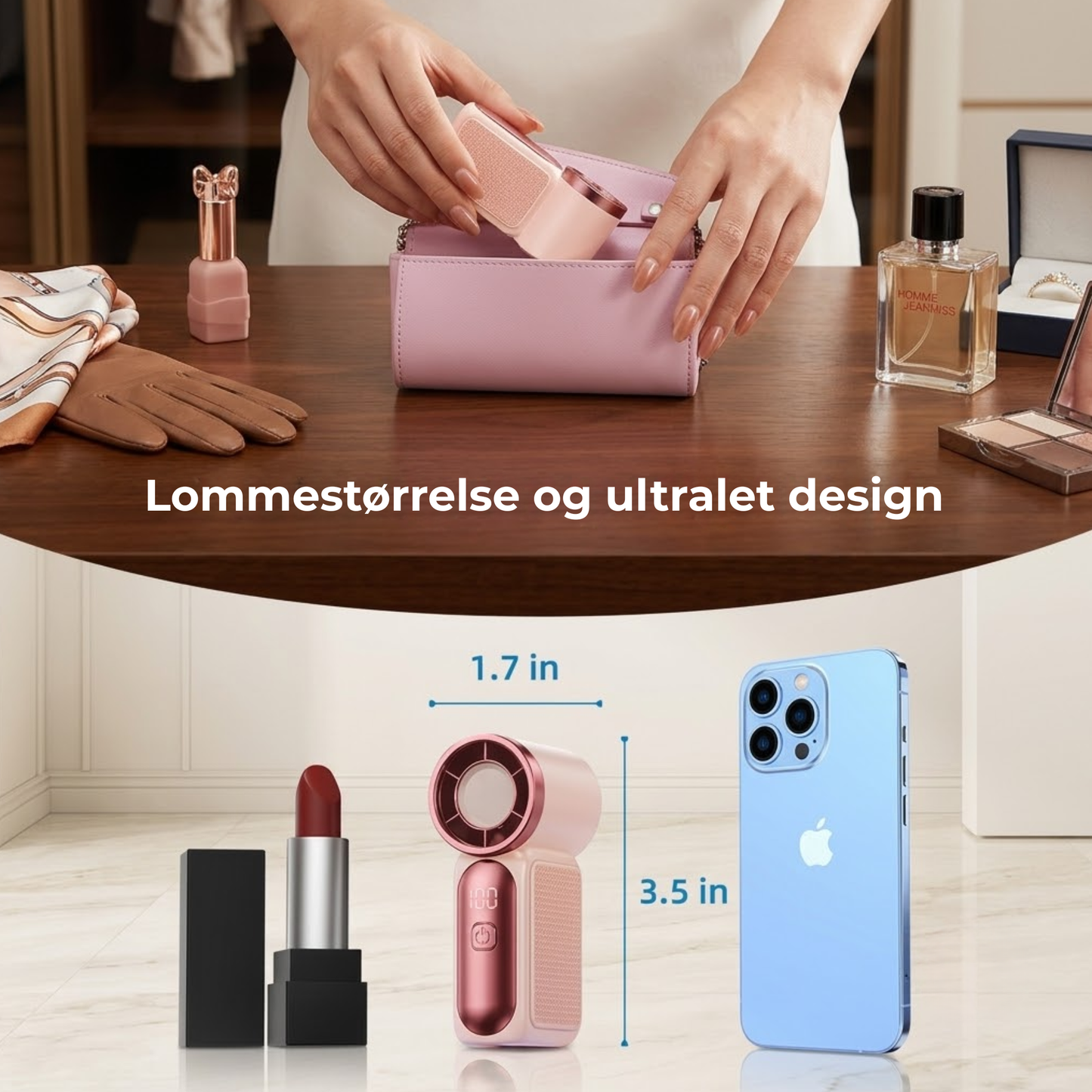 BreezePop™ | Sig farvel til varme dage, smeltet makeup og kvælende pendling