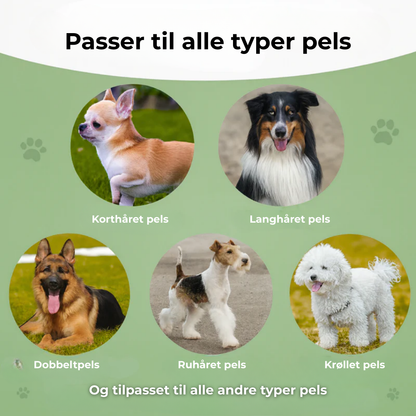 FurFriBørste™ | Hundebørste, der stopper fældning og holder dit hjem rent