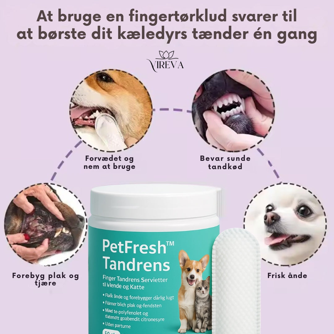 PetFresh™ Tandrens - Beskytter mod tandproblemer