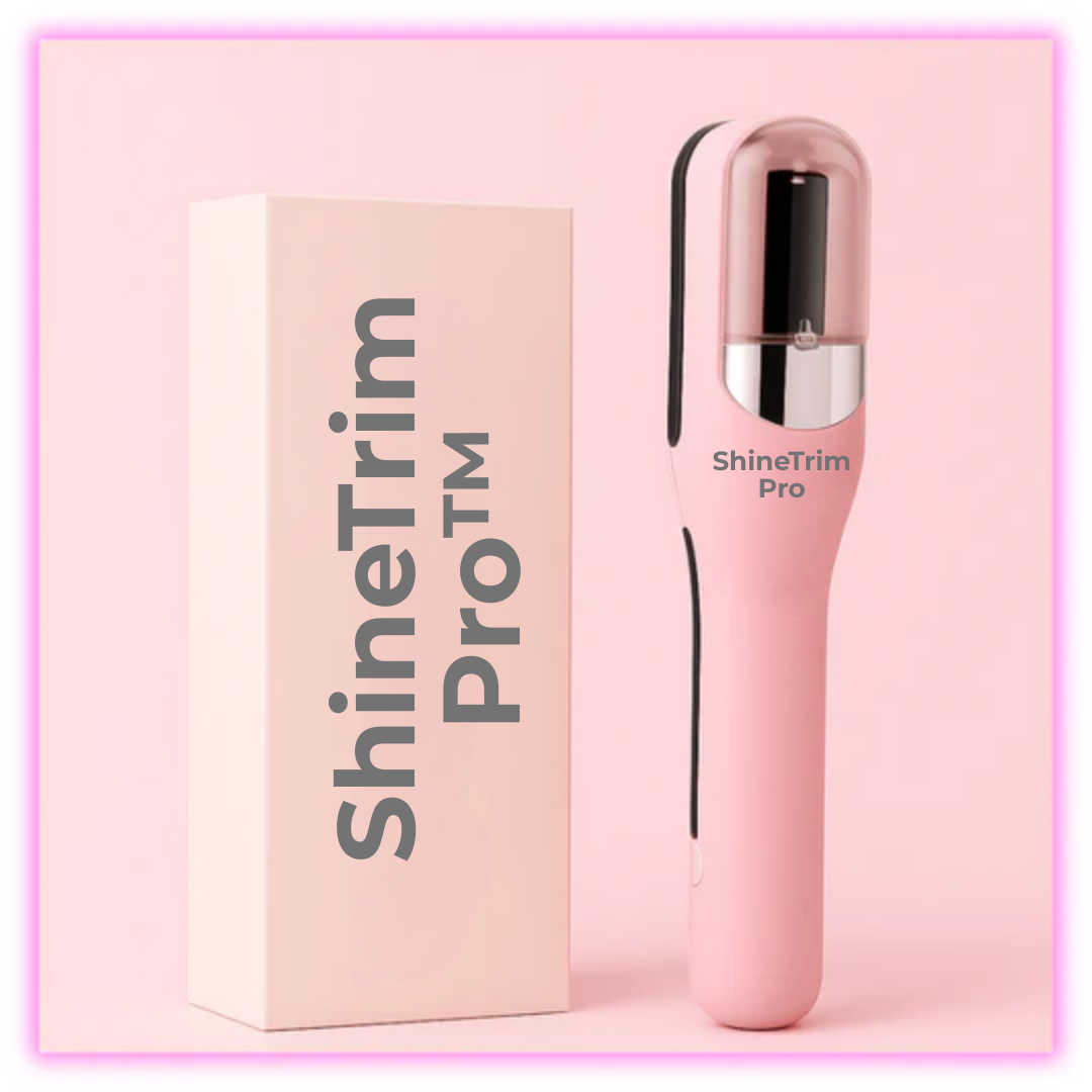 ShineTrim Pro™ | Transformér Dit Hår på Minutter – Ingen Klip, Bare Glatte, Sunde Lokker!