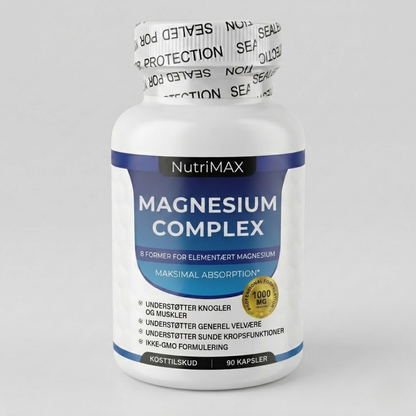 NutriMAX Magnesium Complex | Støtte til dybere søvn & muskelrestitution