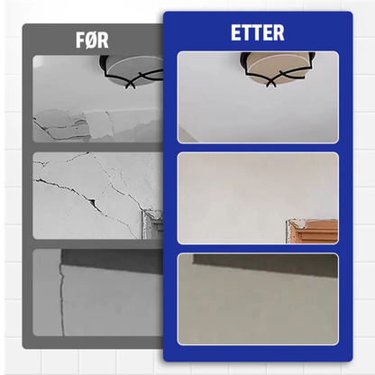 FlexiWall™ Reparationscreme | Reparer revner på få minutter og få dine vægge til at se ud som nye!
