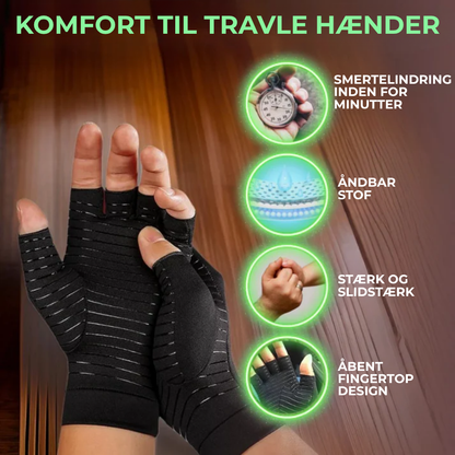 OrthoHænder™ | Terapeutiske Handsker til Smertelindring